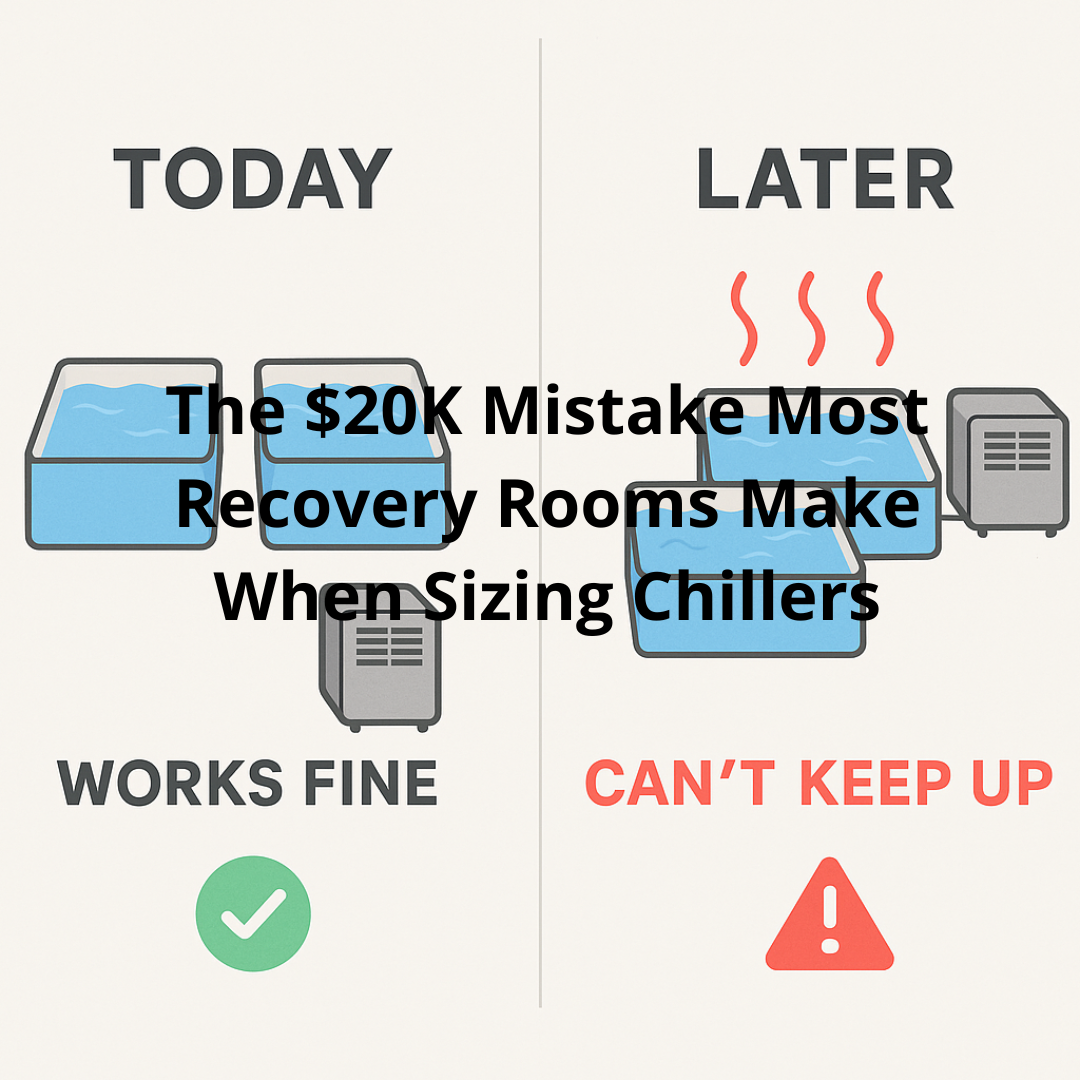 The $20K Mistake Most Recovery Rooms Make When Sizing Chillers